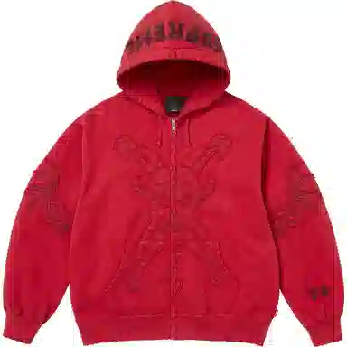 Supreme x Y's by Yohji Yamamoto Zip Up Hooded Sweatshirt