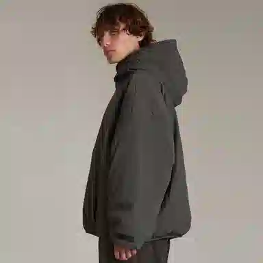 Fear of God Essentials SS24 Filled Halfzip Hoodie Ink