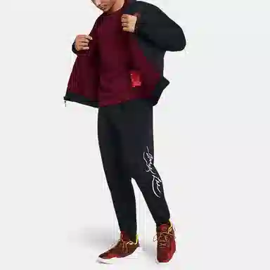 Under Armour Curry SS24 Bomber Jacket Black