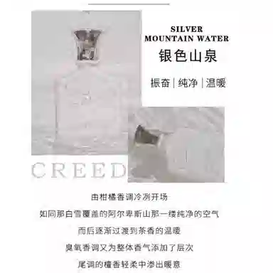 Creed Silver Mountain Water