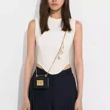 Charles & Keith Mini Crossbody Bag Black