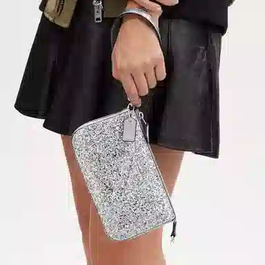 COACH Nolita 19 Silver