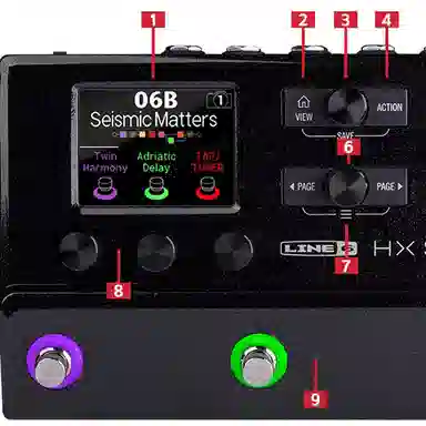 LINE6 HX StompHXStomp XL
