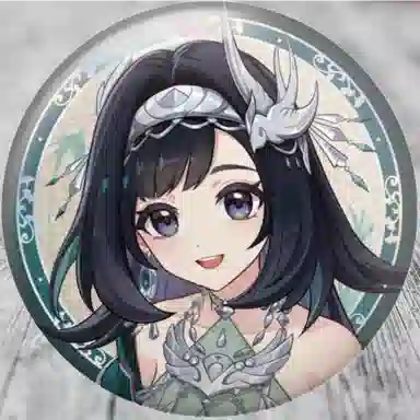 原神 魈 蓝砚 贵州合作主题 吧唧 徽章