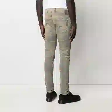 REPRESENT SS21 Vintage Distressed Jeans Blue