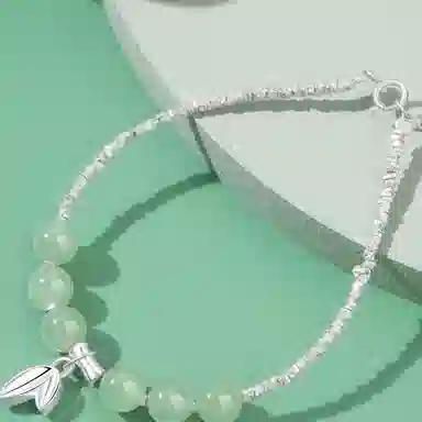 克兰茜 一举高中 一研为定 新中式国风转运珠浪漫高级精致甜美手饰 日常百搭温柔气质女友闺蜜三秒心动 新年生日礼盒装好运 铜 手链 女款