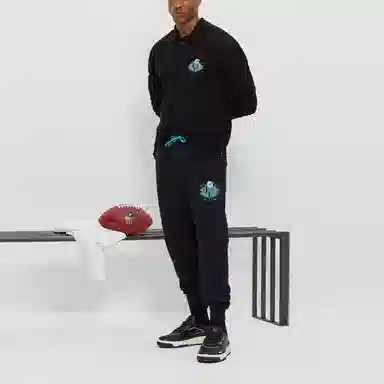 HUGO BOSS x NFL Long-Sleeved Polo Shirt With Collaborative Branding Polo