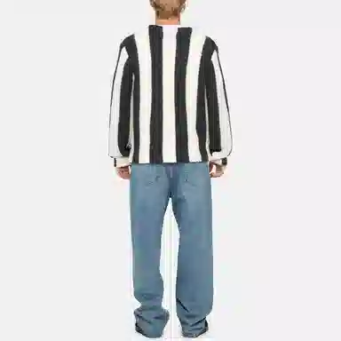 Stussy Stripe Brushed Cardigan