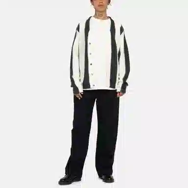 Stussy Stripe Brushed Cardigan