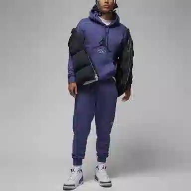 Jordan Logo Joggers Purple