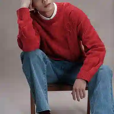 GAP x 8ON8 SS24 Red Sweater