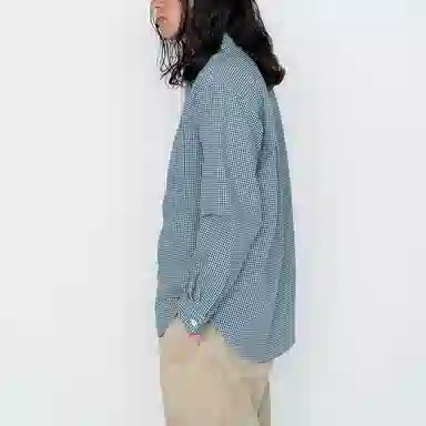 THE NORTH FACE PURPLE LABEL SS24 Regular CollarGingham