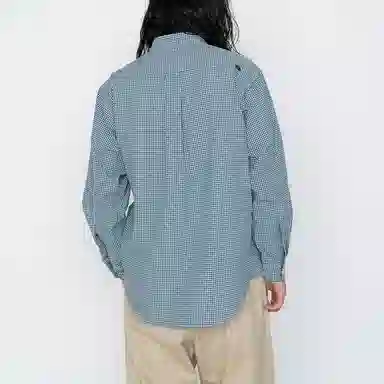 THE NORTH FACE PURPLE LABEL SS24 Regular CollarGingham