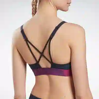 Reebok Lux Strappy Bra- Perf Aop