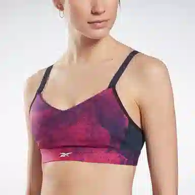 Reebok Lux Strappy Bra- Perf Aop