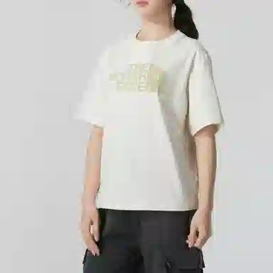 THE NORTH FACE W FLOCKING LOGO T