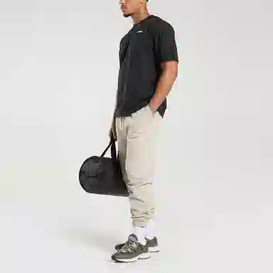 GYMSHARK Rest Day Sweats T-Shirt Black