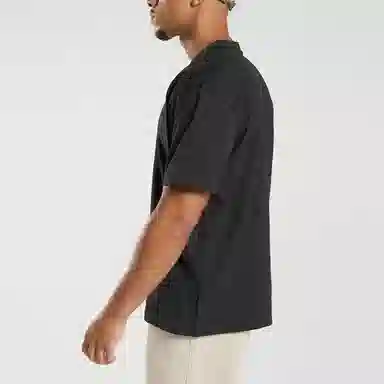 GYMSHARK Rest Day Sweats T-Shirt Black