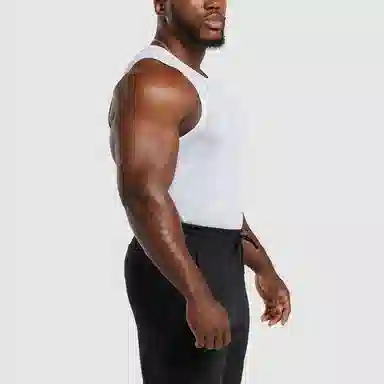 Gymshark Geo Seamless Tank White