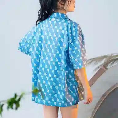 MLB Los Angeles Dodgers SS24 Blue Shirt