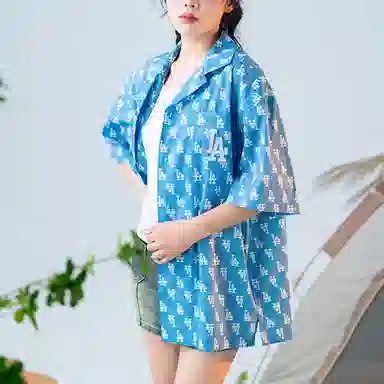 MLB Los Angeles Dodgers SS24 Blue Shirt