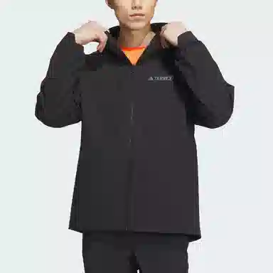 adidas Brushed Shell Jacket Logo