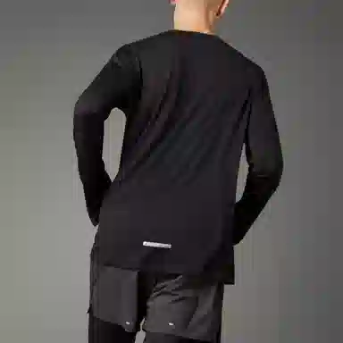 adidas Ultimate Running Conquer The Elements Merino Long Sleeve Long-Sleeve Top LogoT