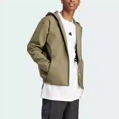 adidas City Escape Full-Zip Hoodie Logo