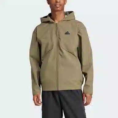 adidas City Escape Full-Zip Hoodie Logo