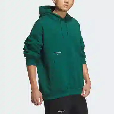 adidas Small Logo Hoodie Forest Green