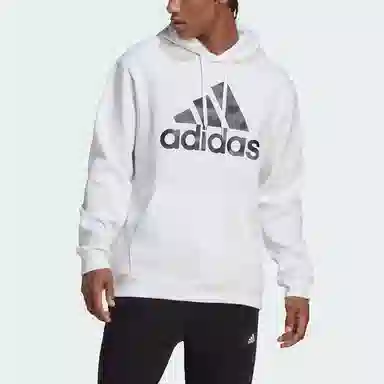 adidas Essentials Camo Print Hoodie Logo