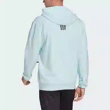 adidas Aeroready Yoga Full-Zip Hoodie Logo