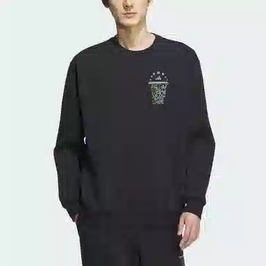adidas Basketball Crew Sweatshirt Logo