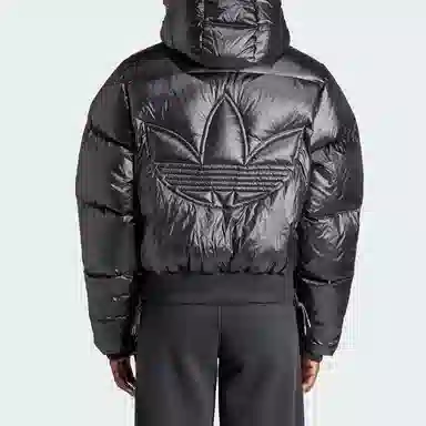 adidas Originals Short Premium Puffer Jacket Black