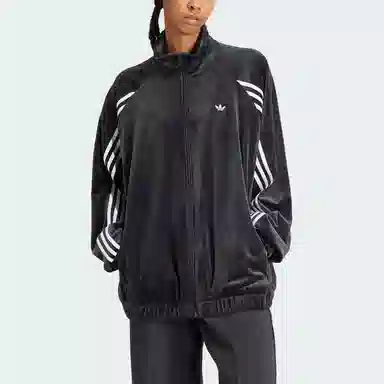 adidas Originals Velvet Oversized Track Top