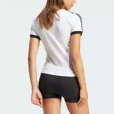 adidas originals 3-Stripes V-Neck Slim V T