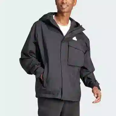 adidas City Escape Rain.Rdy Jacket Logo