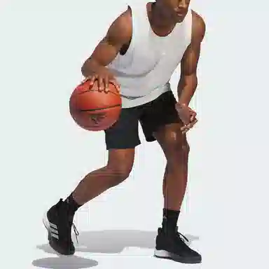 adidas Legends 3-Stripes Basketball Shorts