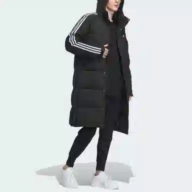 adidas 3-Stripes Long Down Jacket 600