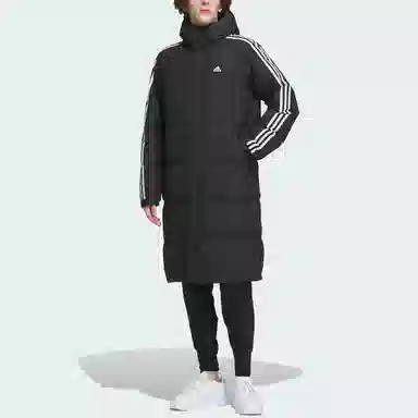adidas 3-Stripes Long Down Jacket 600