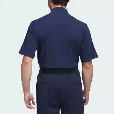 adidas Ultimate365 Twistknit Piqu Mock Polo Shirt LogoPolo