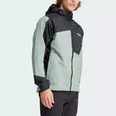 adidas Xperior Hybrid Rain.Rdy Jacket Silver Grey Green