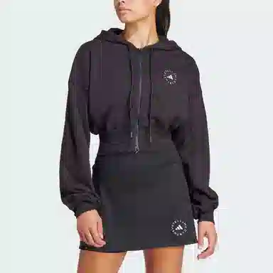 adidas x Stella McCartney Sportswear Cropped Hoodie Logo