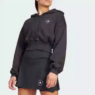 adidas x Stella McCartney Sportswear Cropped Hoodie Logo
