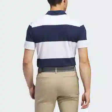 adidas Colorblock Rugby Stripe Polo Shirt Polo