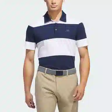 adidas Colorblock Rugby Stripe Polo Shirt Polo