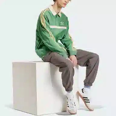 adidas originals Collared Sweatshirt