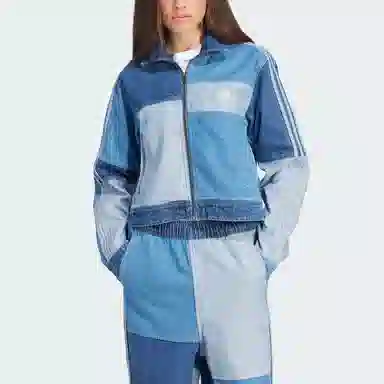 adidas Originals Kseniaschnaider Denim Patchwork Track Top