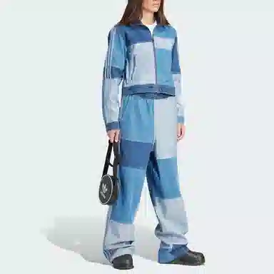adidas Originals Kseniaschnaider Denim Patchwork Track Top