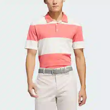 adidas Colorblock Rugby Stripe Polo